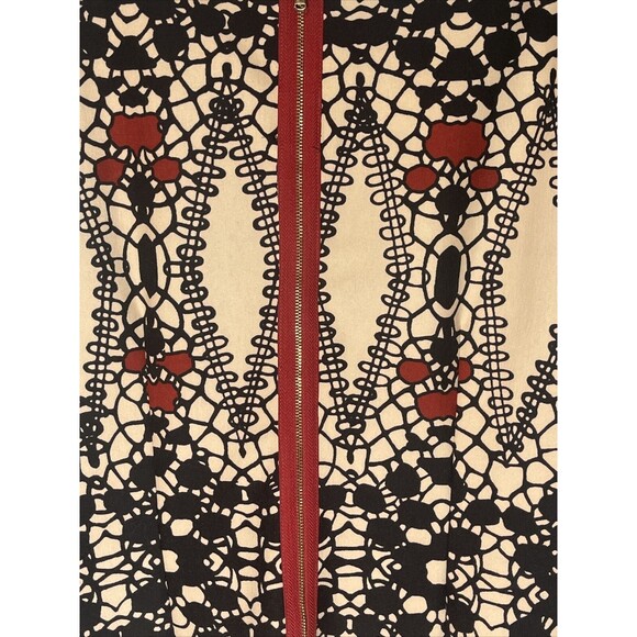 Julian Taylor New York Earth Tones Shift Dress Sz 14 - Picture 5 of 7